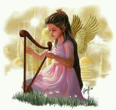 růžový-anděl-a-harfa.gif